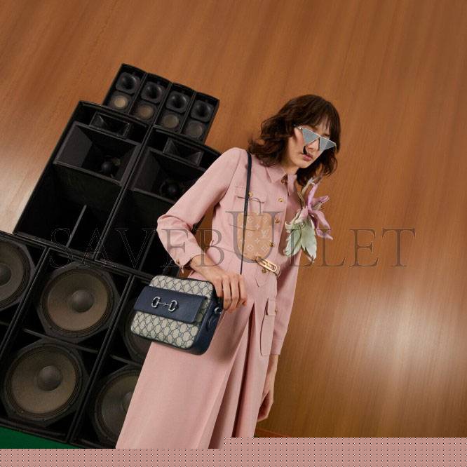 G*u*i horsebit 1955 small bag 645454 (22.5*17*6cm)