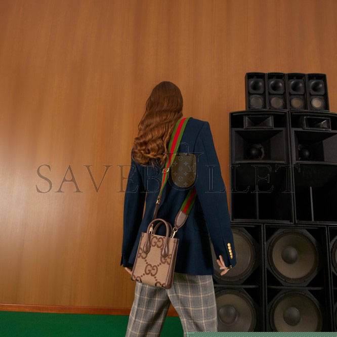 G*u*i jumbo gg mini tote bag  699406（7.8*6.3*2.7cm）