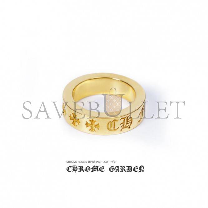 Ch**me He**ts 22k gold forever ring (made to order)