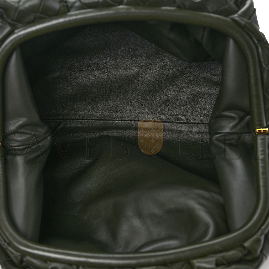 bo*te*ga Ve*ne*ta nappa maxi intrecciato the pouch oversized clutch camping (36*20*6cm)