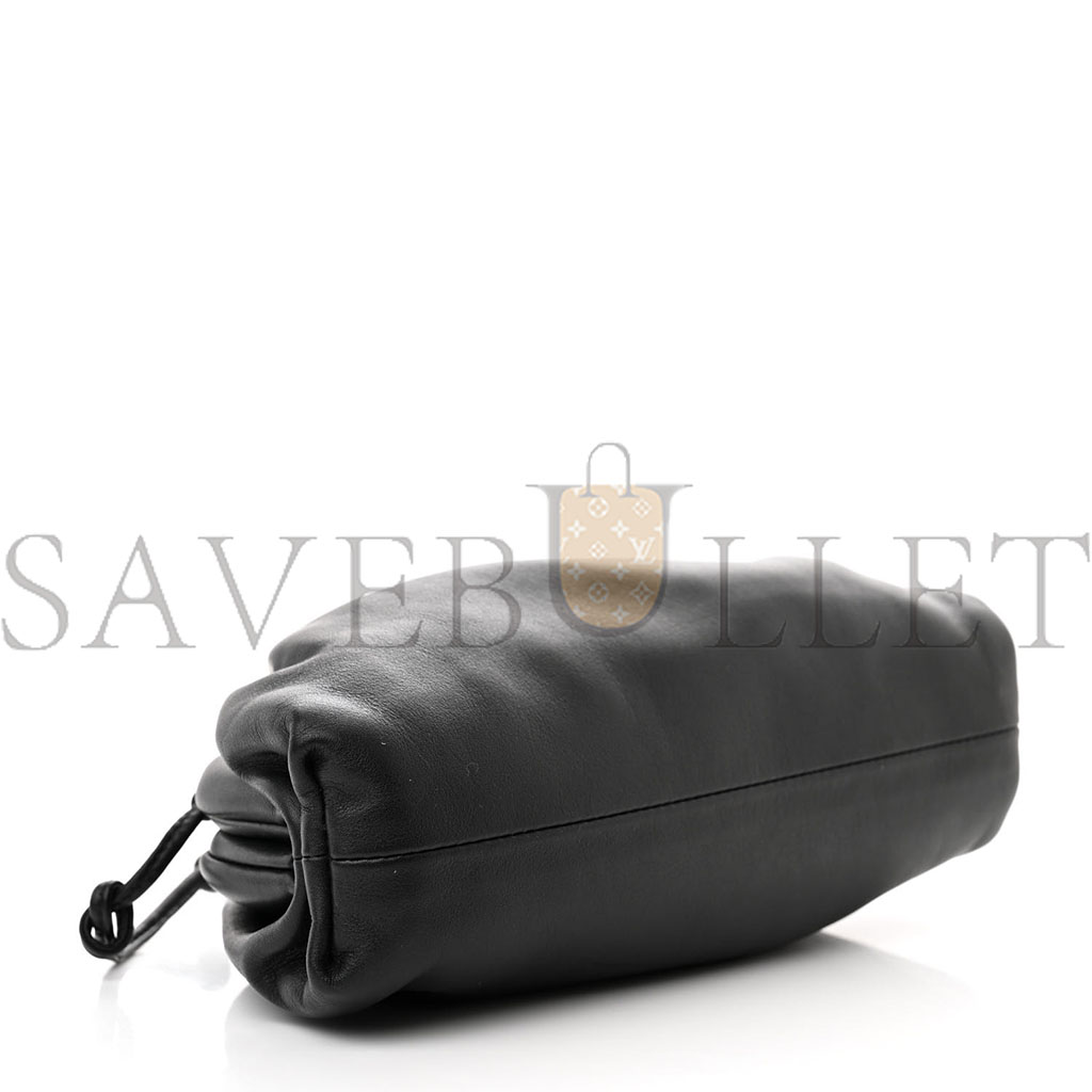 bo*te*ga Ve*ne*ta butter calfskin the mini pouch black (21*12*5cm)