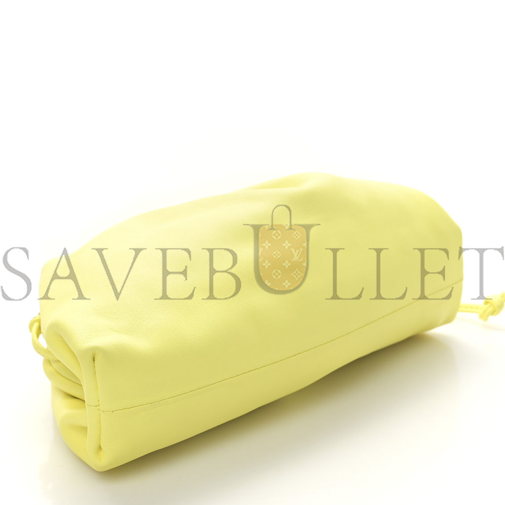 bo*te*ga Ve*ne*ta butter calfskin the mini pouch sherbert (23*13*6cm)