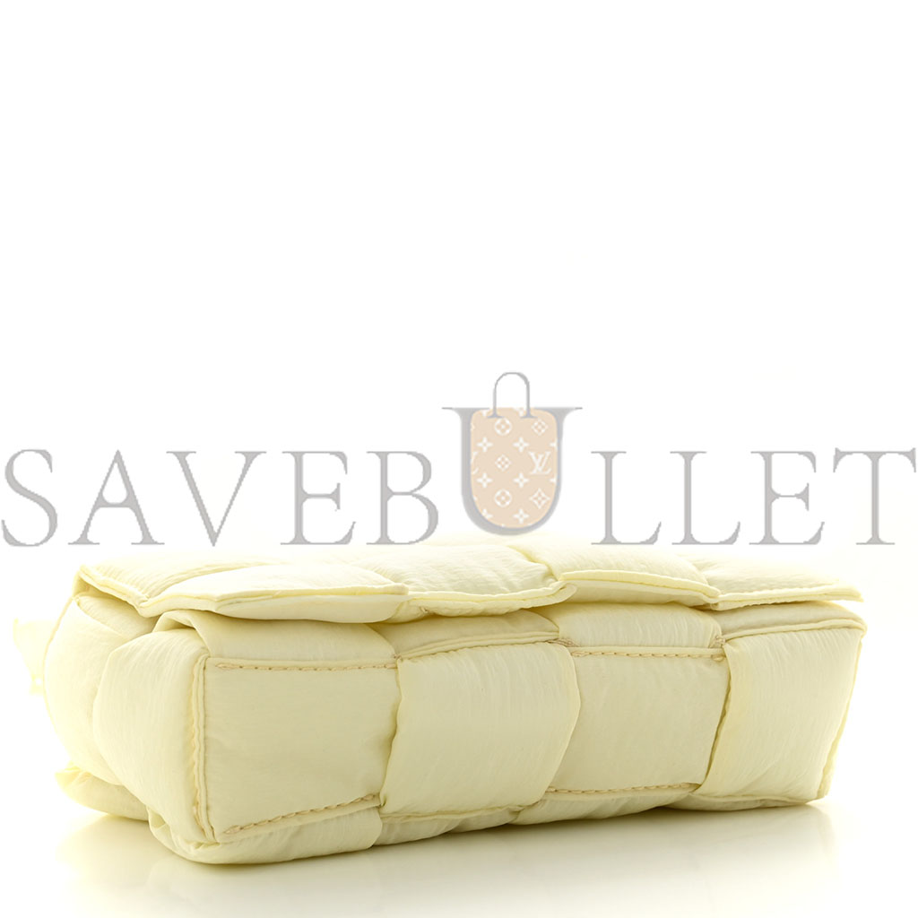 bo*te*ga Ve*ne*ta nylon intrecciato padded tech cassette belt bag zest washed (18*10*5cm)