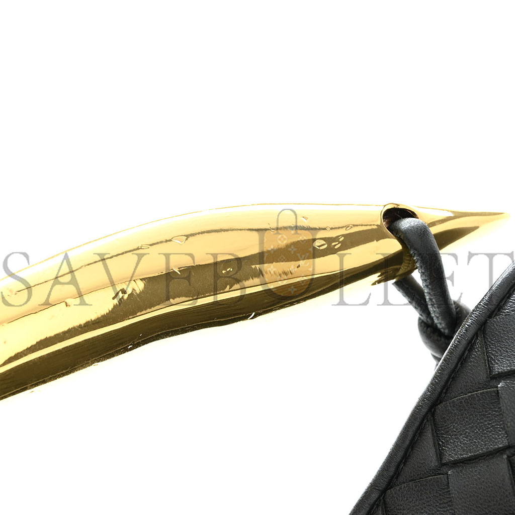 bo*te*ga Ve*ne*ta nappa intrecciato sardine bag black (36*23*4cm)