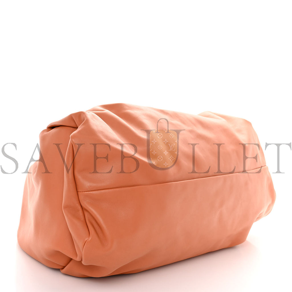 bo*te*ga Ve*ne*ta smooth butter calfskin large the shoulder pouch clay (51*29*15cm)