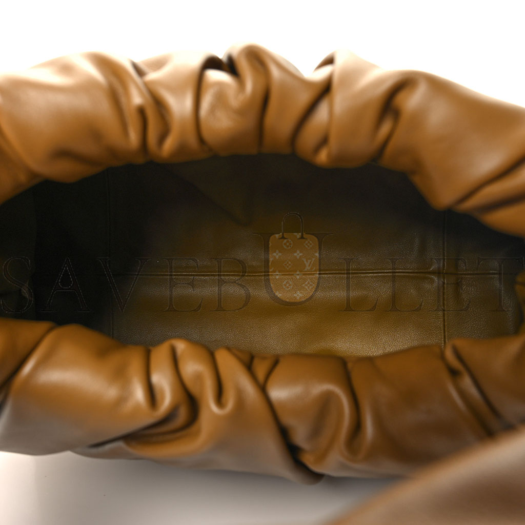 bo*te*ga Ve*ne*ta smooth butter calfskin small the shoulder pouch moutarde (40*29*8cm)