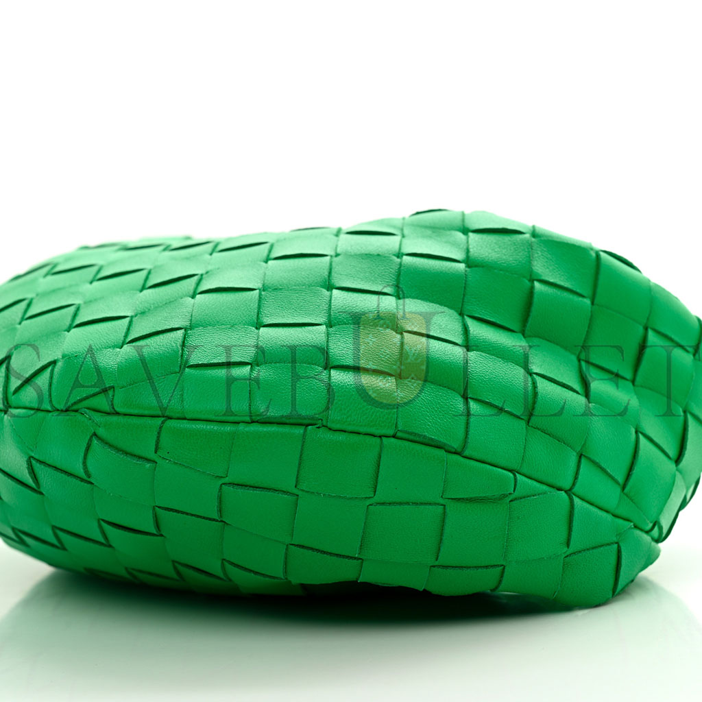 bo*te*ga Ve*ne*ta nappa intrecciato mini jodie grass (25*15*3cm)