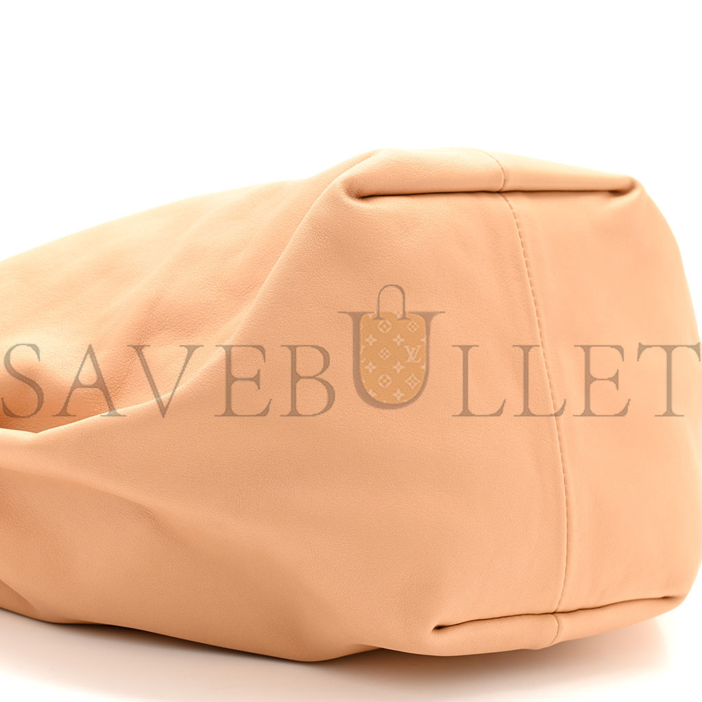 bo*te*ga Ve*ne*ta calfskin teen double knot hobo almond (34*22*14cm)