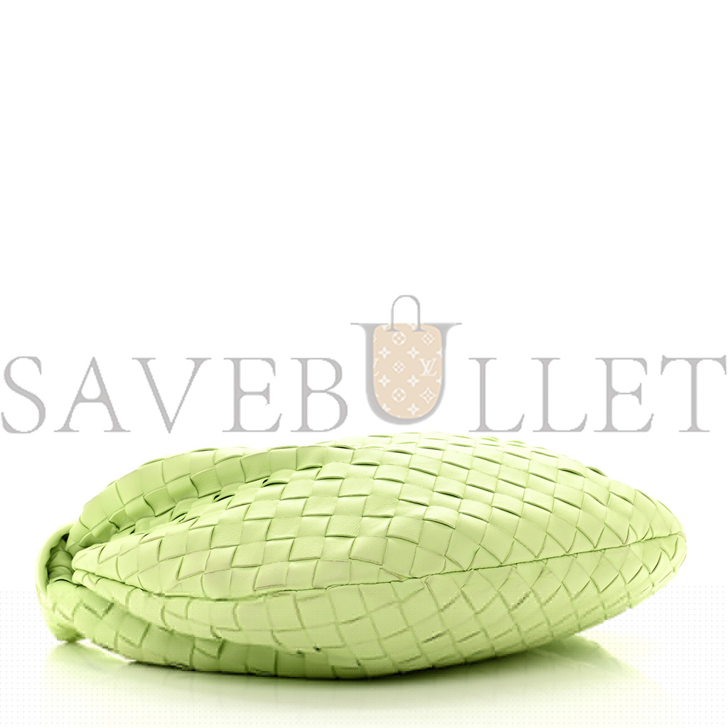 bo*te*ga Ve*ne*ta nappa intrecciato teen jodie hobo pistachio (34*21*9cm)