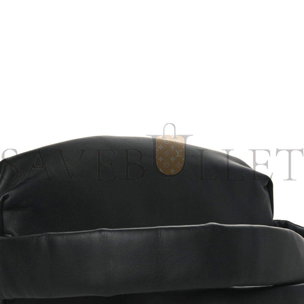 bo*te*ga Ve*ne*ta calfskin belt bag black (29*15*10cm)
