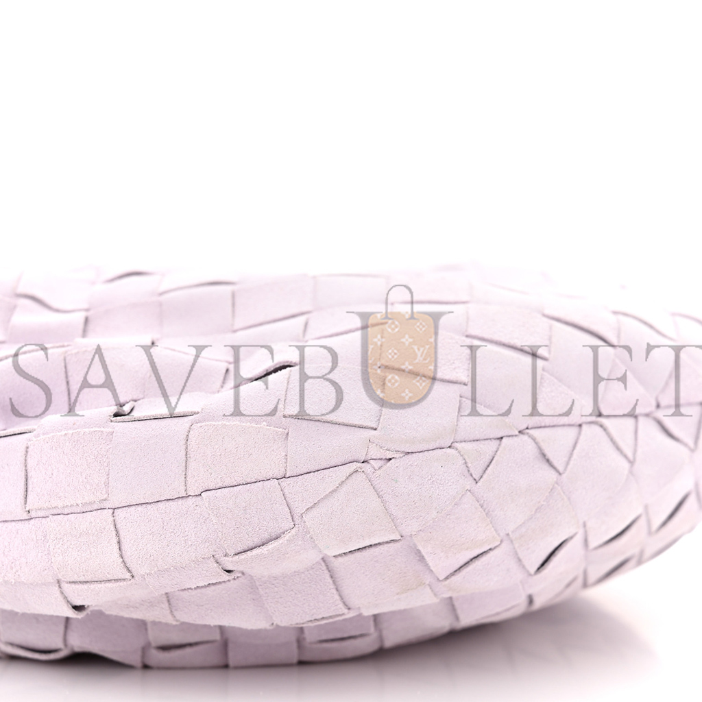 bo*te*ga Ve*ne*ta suede intrecciato mini jodie mirth washed (24*13cm)