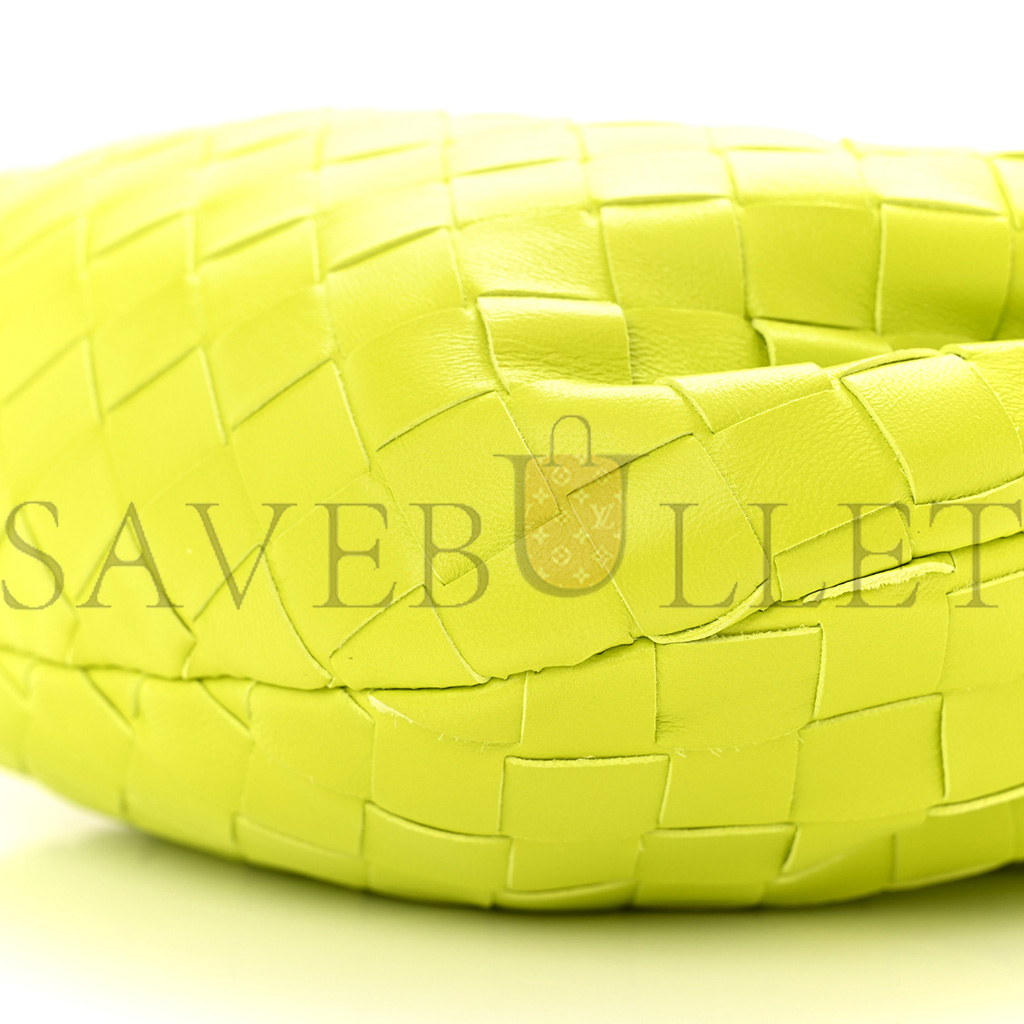 bo*te*ga Ve*ne*ta nappa intrecciato mini jodie kiwi (25*14*8cm)