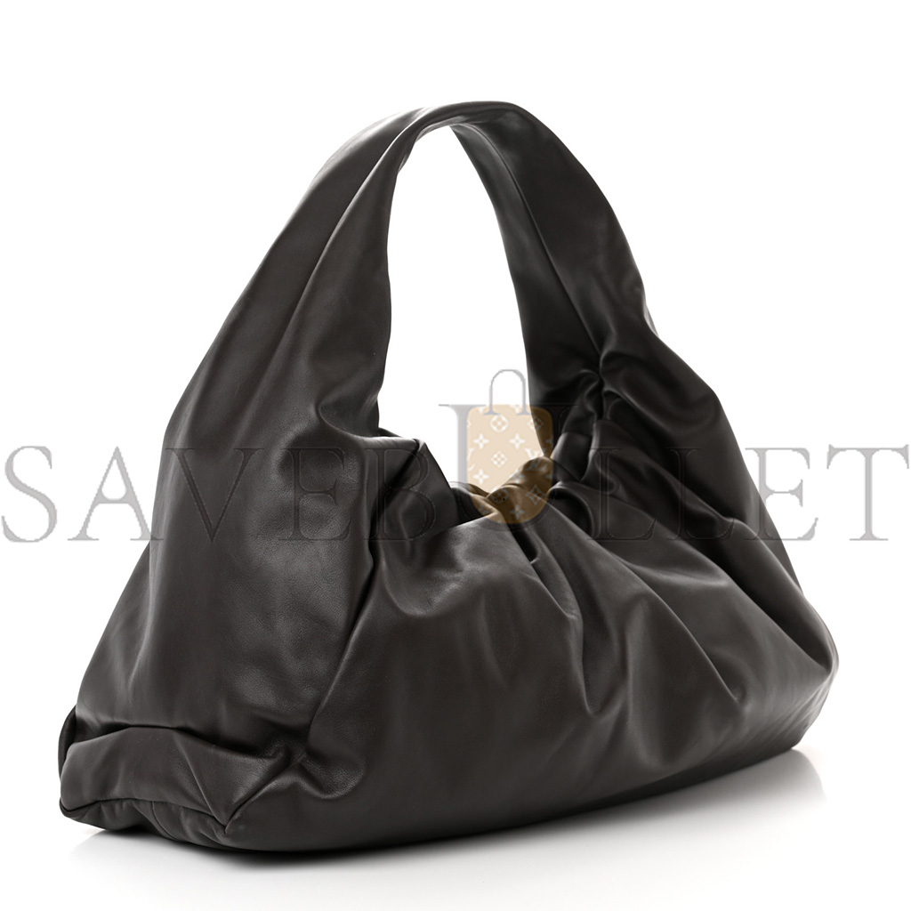 bo*te*ga Ve*ne*ta smooth butter calfskin large the shoulder pouch brownie (50*30*15cm)