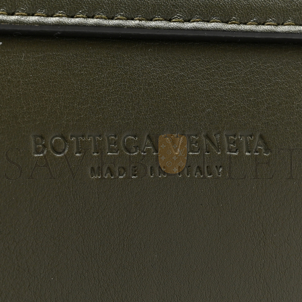 bo*te*ga Ve*ne*ta lambskin maxi intrecciato messenger bag (23*15*6cm)