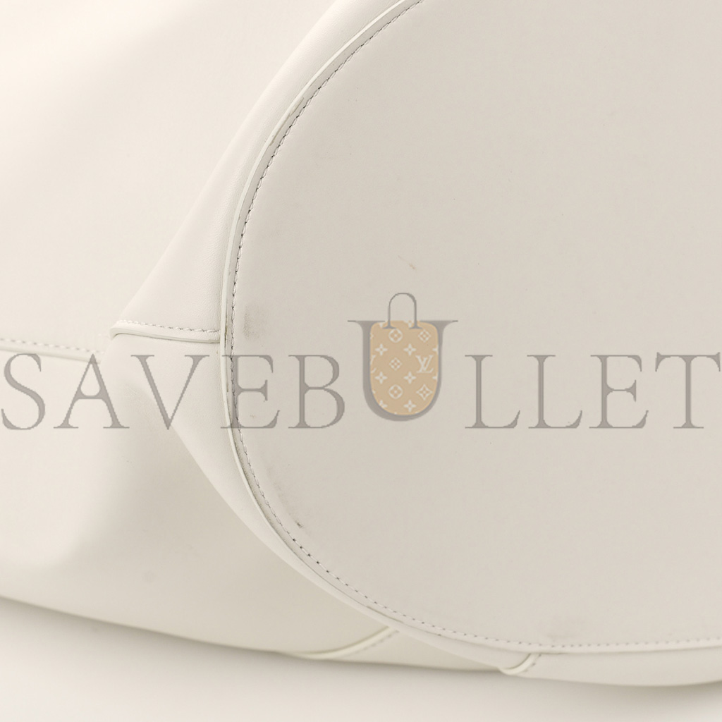 bo*te*ga Ve*ne*ta french calfskin large basket tote white (44*37*22cm)