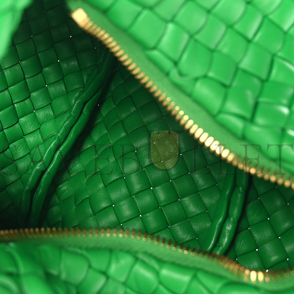 bo*te*ga Ve*ne*ta rubber padded intrecciato mini jodie parakeet (25*15*8cm)