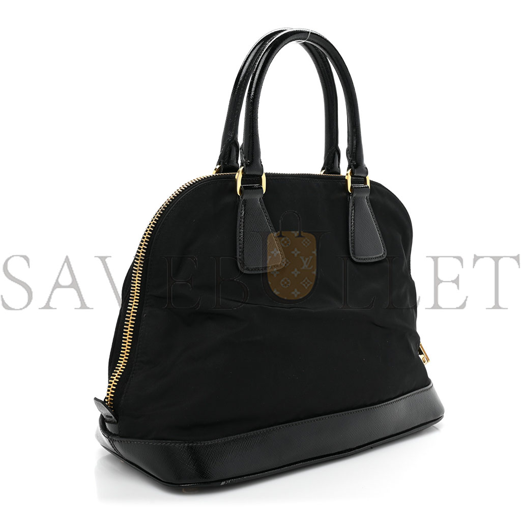 Pra*a nylon vela bag black (33*24*15cm)