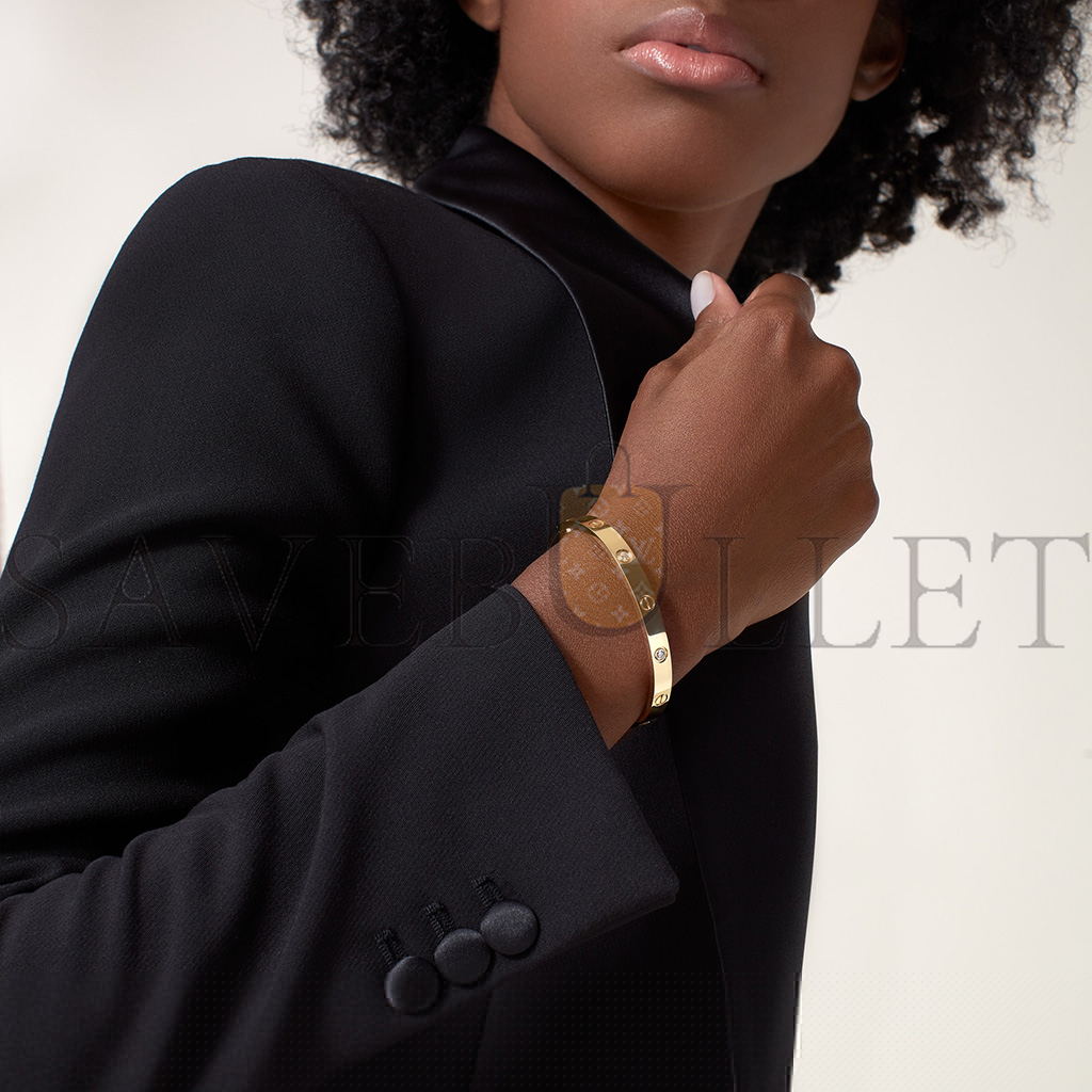 ca*t*er love bracelet, 4 Di*m*nds b6070017