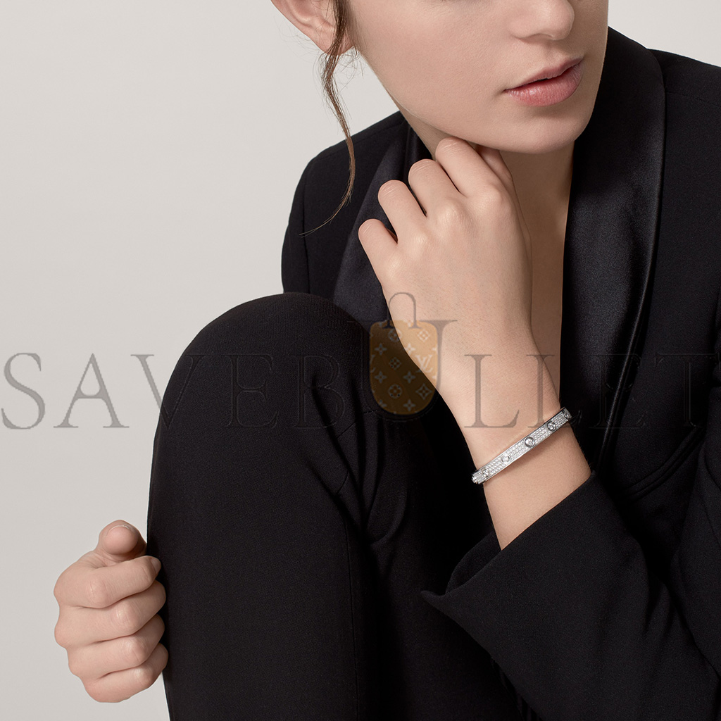 ca*t*er love bracelet, Di*m*nd-paved n6033602