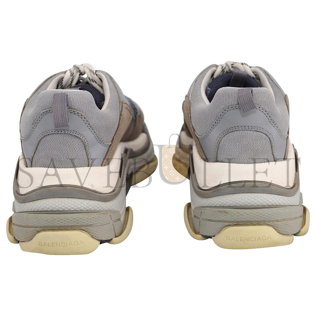 Ba*len*cia*ga triple s sneakers in grey polyurethane 536737w09o11259
