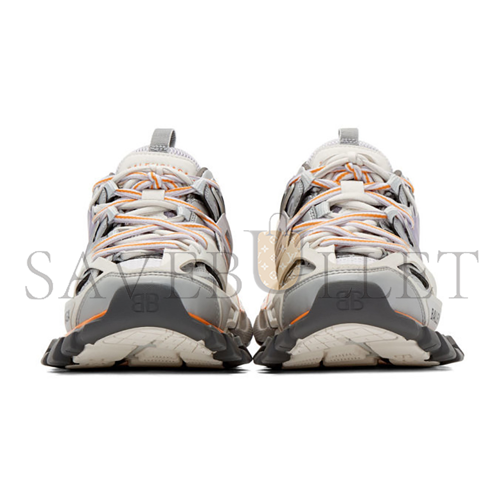 Ba*len*cia*ga grey and purple track sneakers 542436w1gb41465