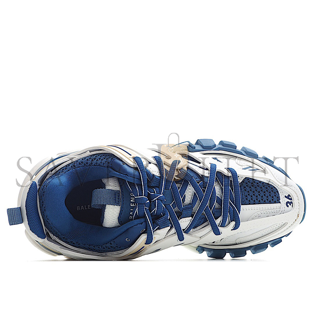 Ba*len*cia*ga track sneaker white blue 542436w1gc49050