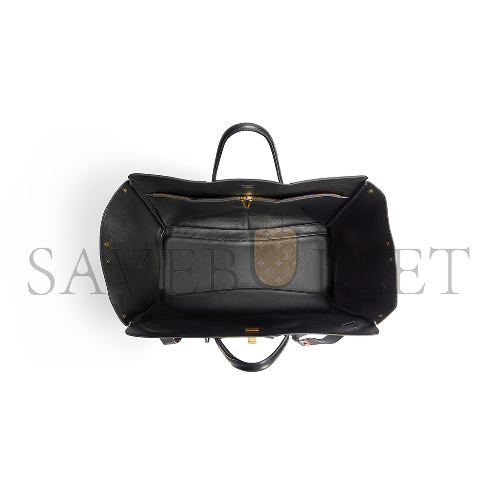 Ba*len*cia*ga bel air xl carry all bag in black 8054802abav1000 (61.9*51.8*23.8cm)