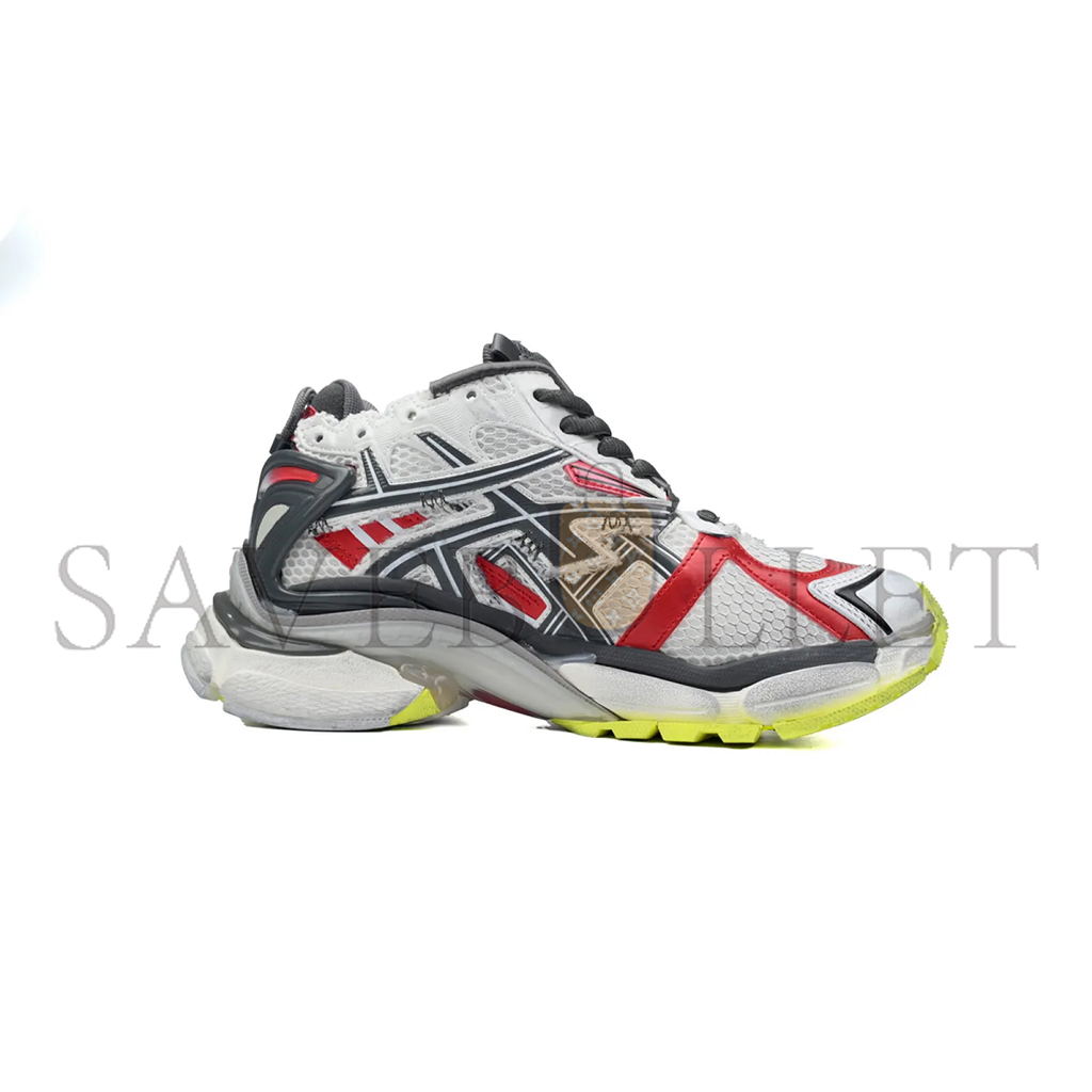 Ba*len*cia*ga runner black white red neon yellow 677402w3rb29167