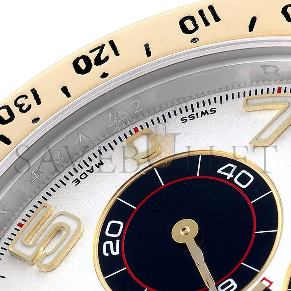 R*l*x daytona steel 18k yellow gold panda dial 40mm watch 116523