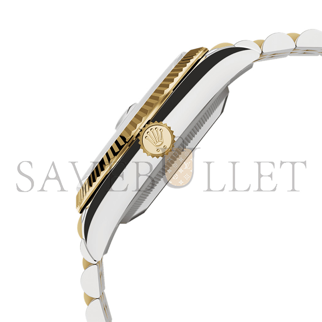 R*l*x datejust 36 oyster, 36 mm, oystersteel and yellow gold 126233-0025