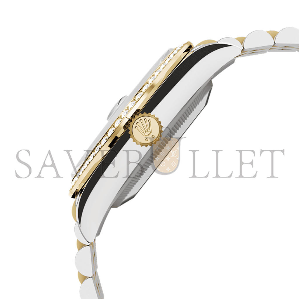 r*l*x datejust 36 oyster, 36 mm, oystersteel, yellow gold and Di*m*nds watch 126283rbr-0009