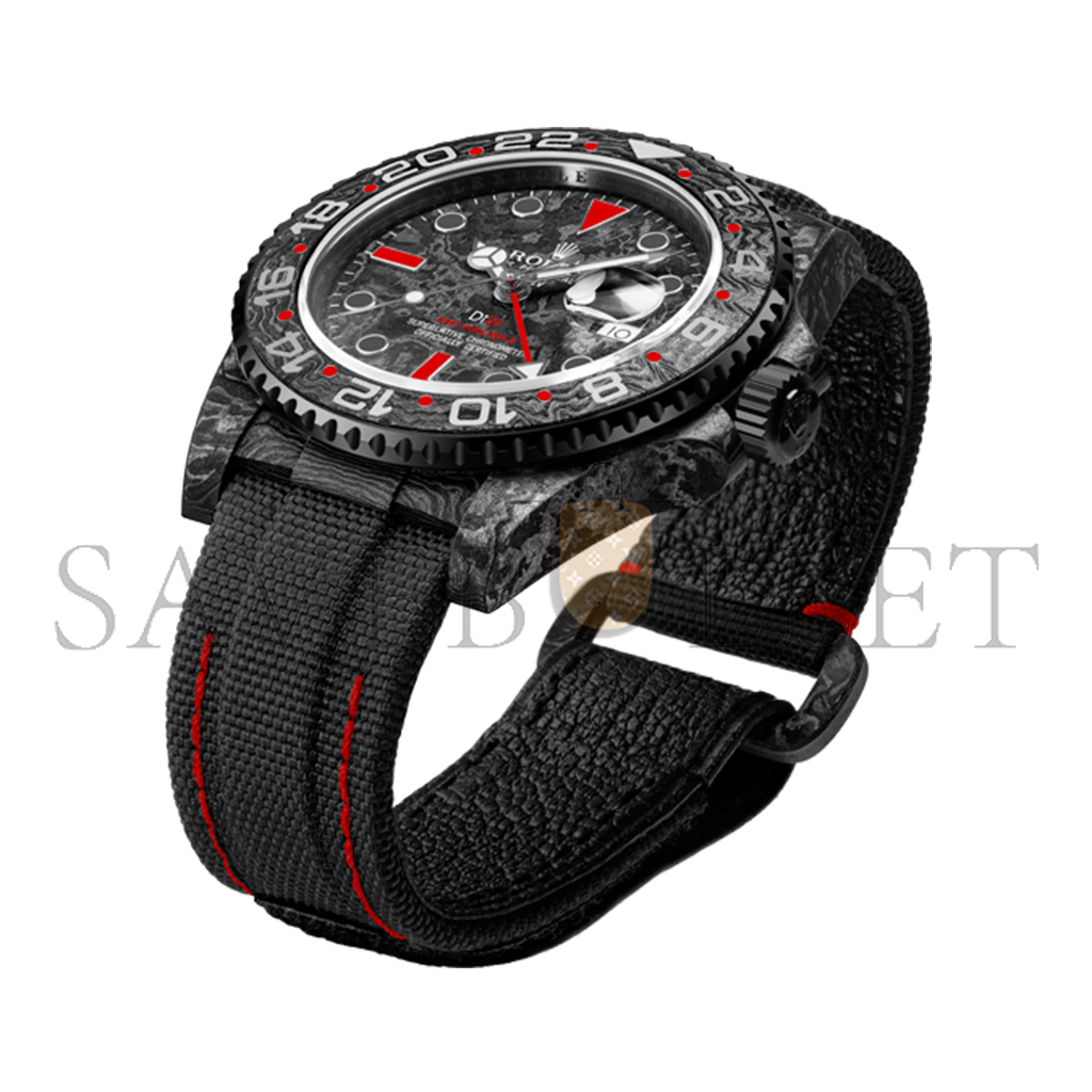 R*l*x gmt-master diw carbon watch 116710