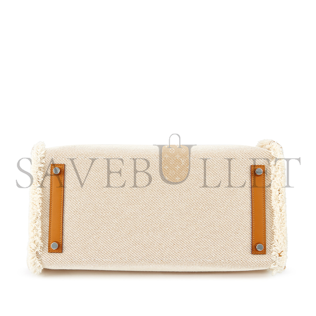 H**mes master birkin 35 fray sesame bag 1008607325 (35*25*18cm)