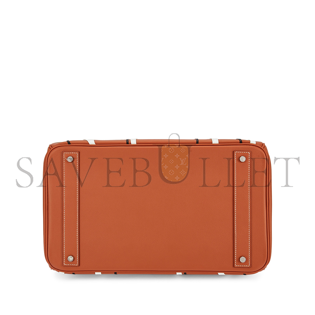 H**mes master birkin 40 swift leather brown bag 1004697438 (40*40*23cm)