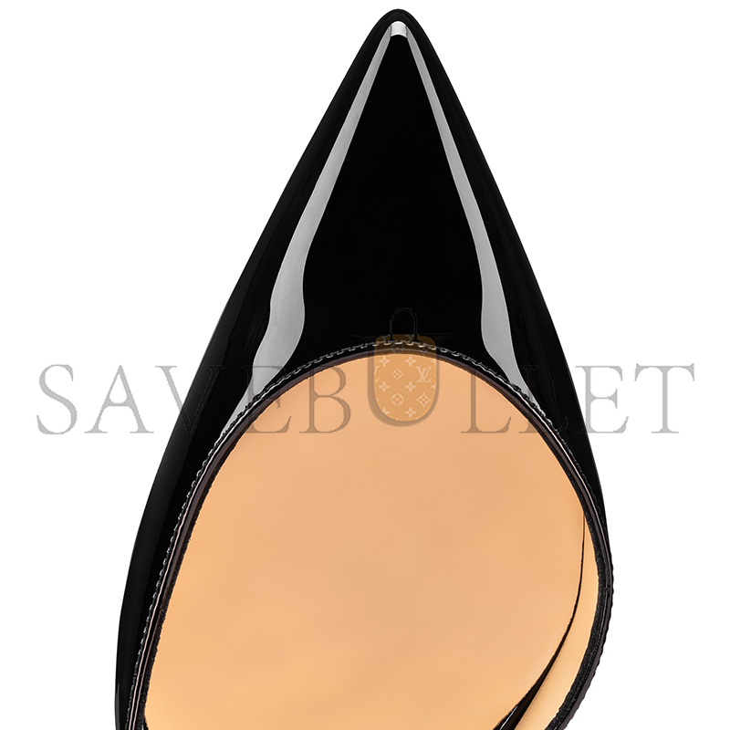 Ch**an louboutin iriza 100 mm pumps-patent calf leather-black-women 3130524bk01