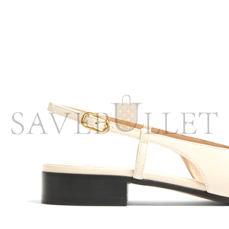 VALENTINO VALET DU ROI KID SLINGBACK BALLERINA 25MMM 6W0S0MH0DDT_AHA