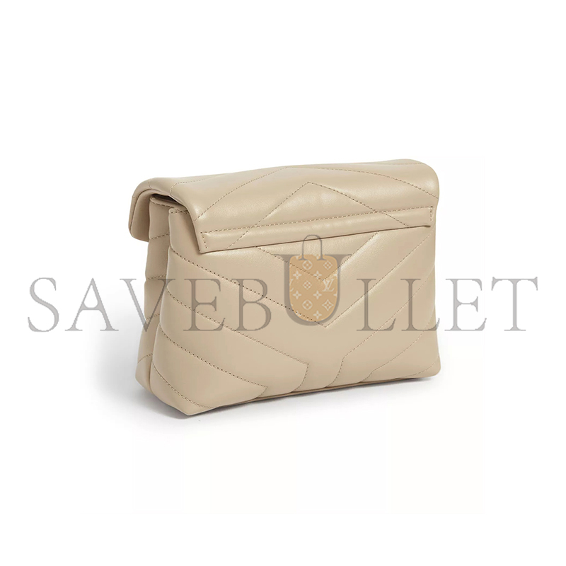 Y*L toy loulou leather shoulder bag dae204123186 (20*14*7cm)