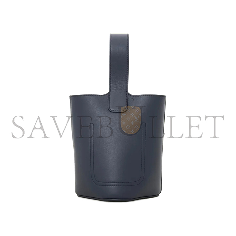 L0ew* mini pebble bucket in nappa calfskin aanbbbmx18 (16*16*19.5cm)