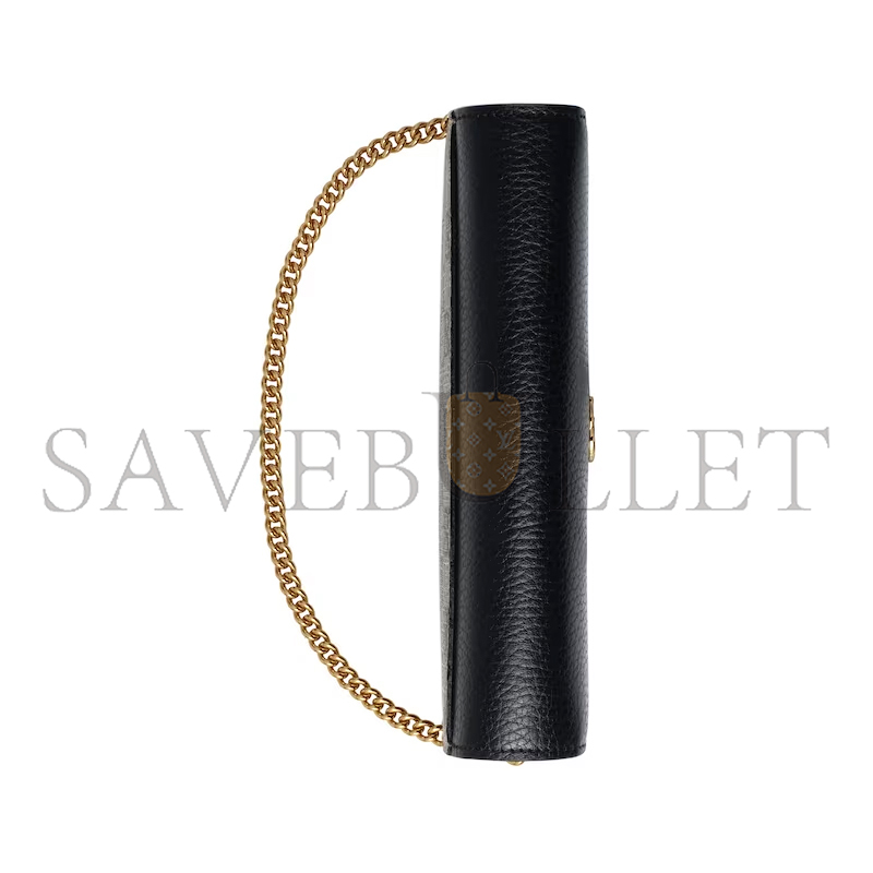 G*u*i gg marmont bi-color wallet on chain ‎546585 (19*10cm)