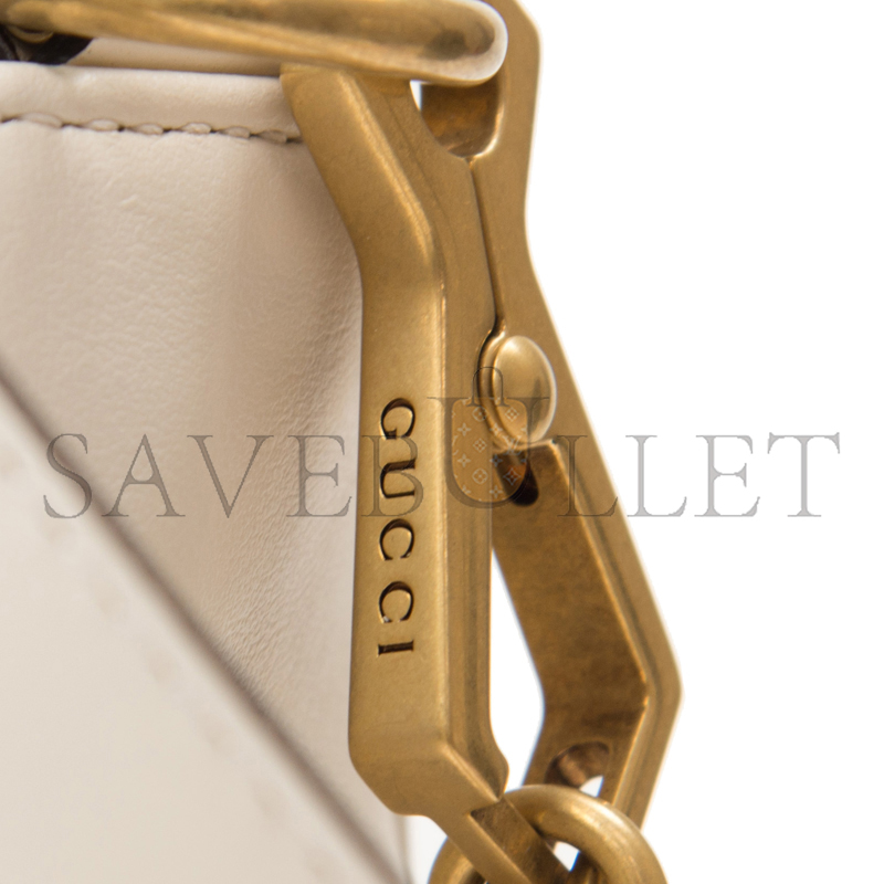 G*u*i gg marmont medium top handle bag 498110 (27*19*10.5cm)