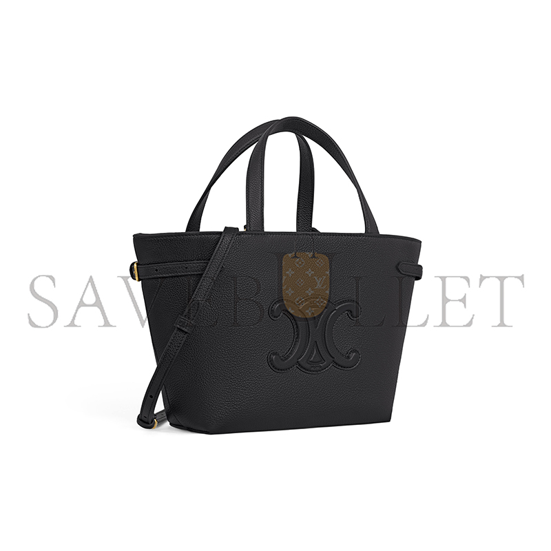 Ce**e mini cabas anais cuir triomphe in grained calfskin 118613eny.38no (21*20*10cm)