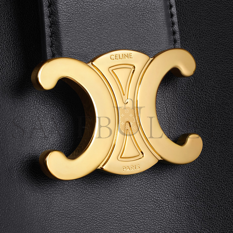 Ce**e medium bucket l0*ise in smooth calfskin 116613fx9.38no (28*24*16cm)