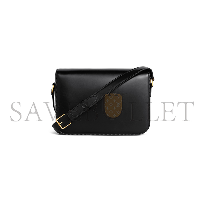 Ce**e medium classique triomphe bag in shiny calfskin 187363bf4.38no (22.5*16.5*7.5cm)