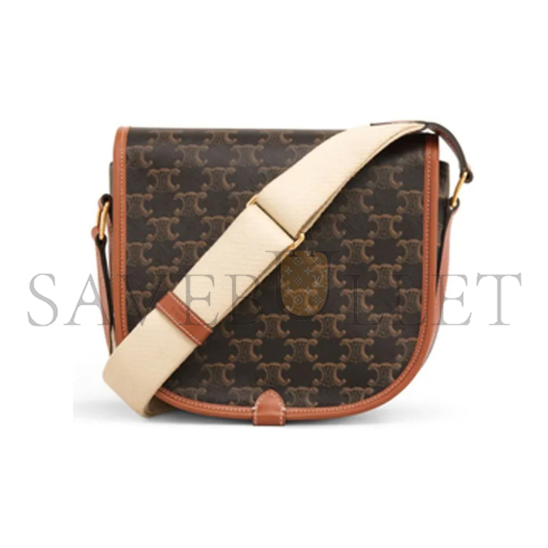 Ce**e crossbody bag in canvas and calfskin 196932bzj.04lu (23*21*8cm)