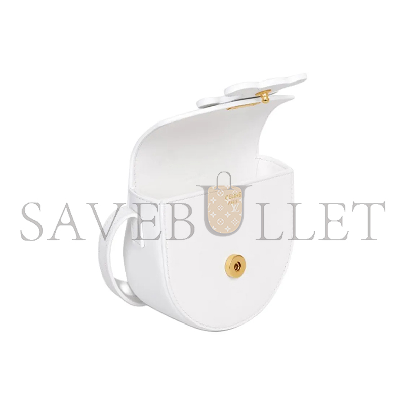 Ce**e mini crossbody in besace triomphe smooth cowhide 10j303dpq.01bc (11*10*5cm)