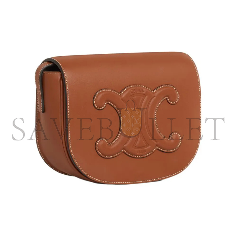 Ce**e crossbody in folco cuir triomphe smooth cowhide 198263du3.04lu (18.5*15*7cm)