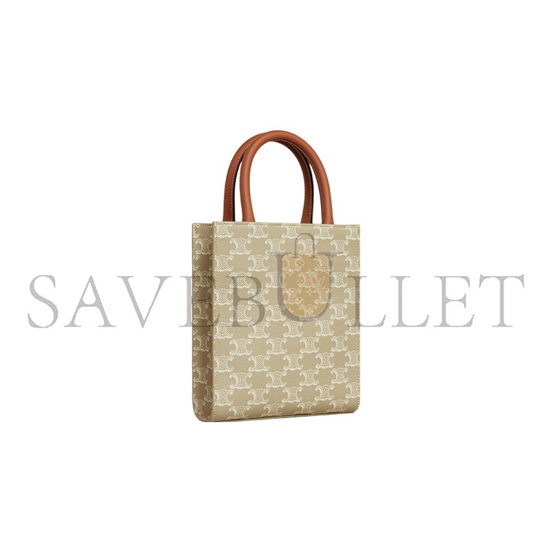 Ce**e mini tote in cabas print 194372flb.02gr (20.5*17*4cm)