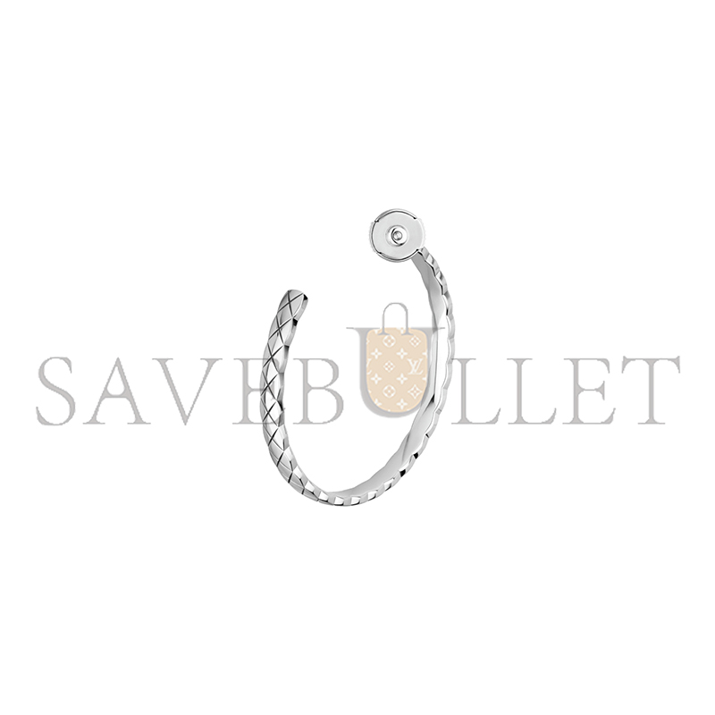 Ch*el coco crush hoop earrings j12094