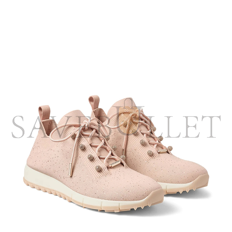 Ji*y Ch* veles macaron sequin knit trainers velesbnv113145