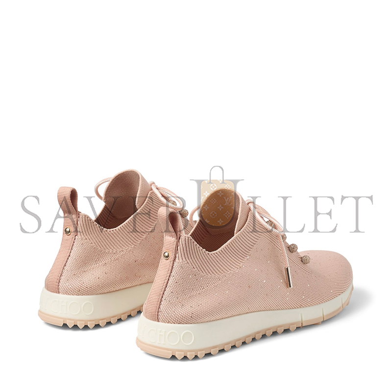 Ji*y Ch* veles macaron sequin knit trainers velesbnv113145